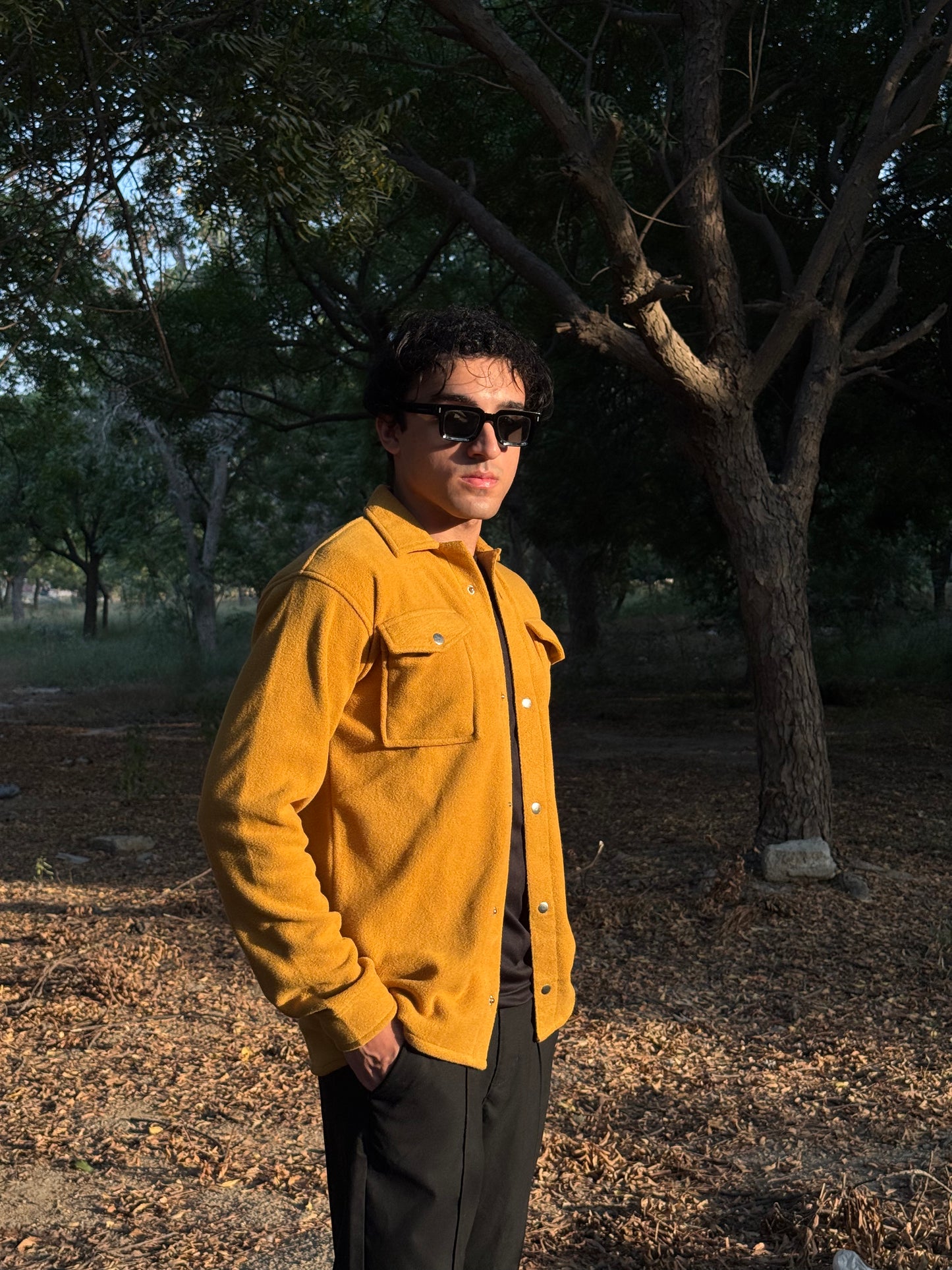 Mustard Wool - Shacket