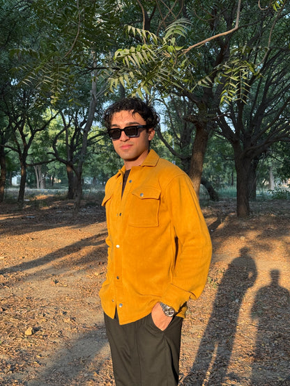 Mustard Wool - Shacket