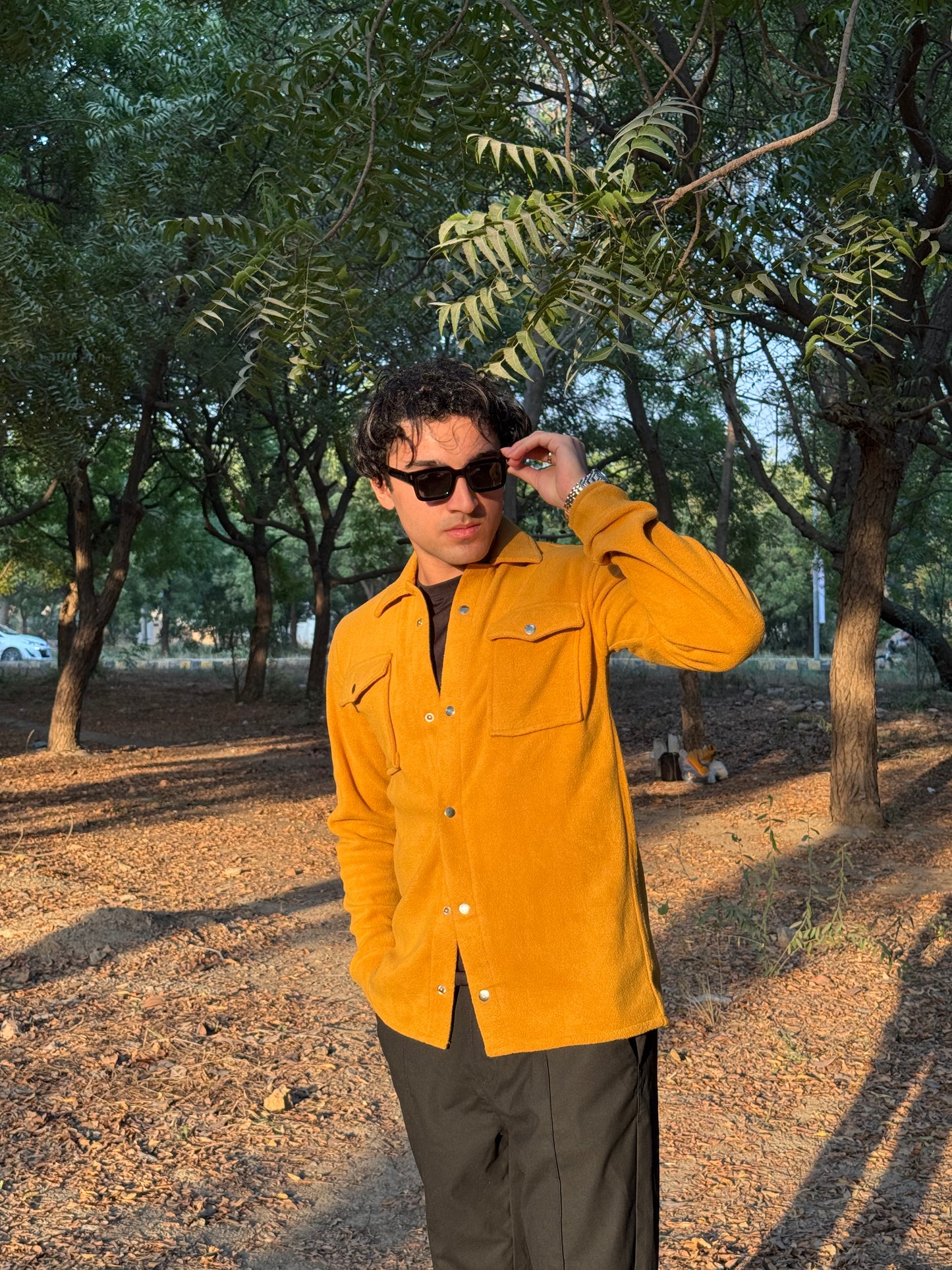 Mustard Wool - Shacket